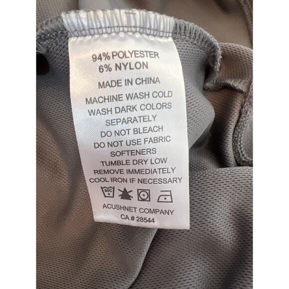 FJ FootJoy Gray V-neck
Sweatshirt Men's LARGE - Picture 7 of 10